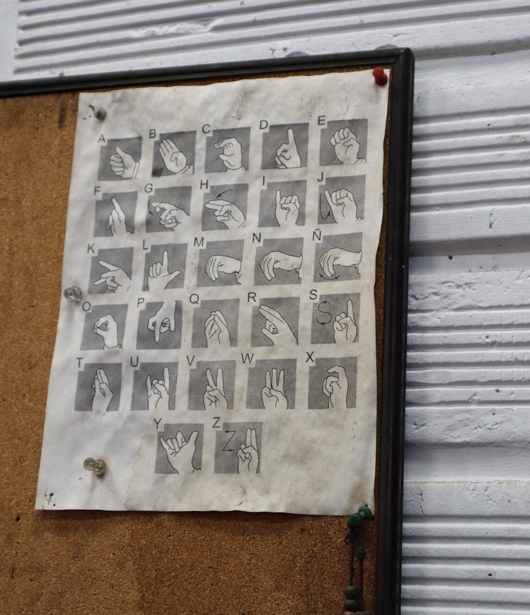 Abecedario lenguaje de señas